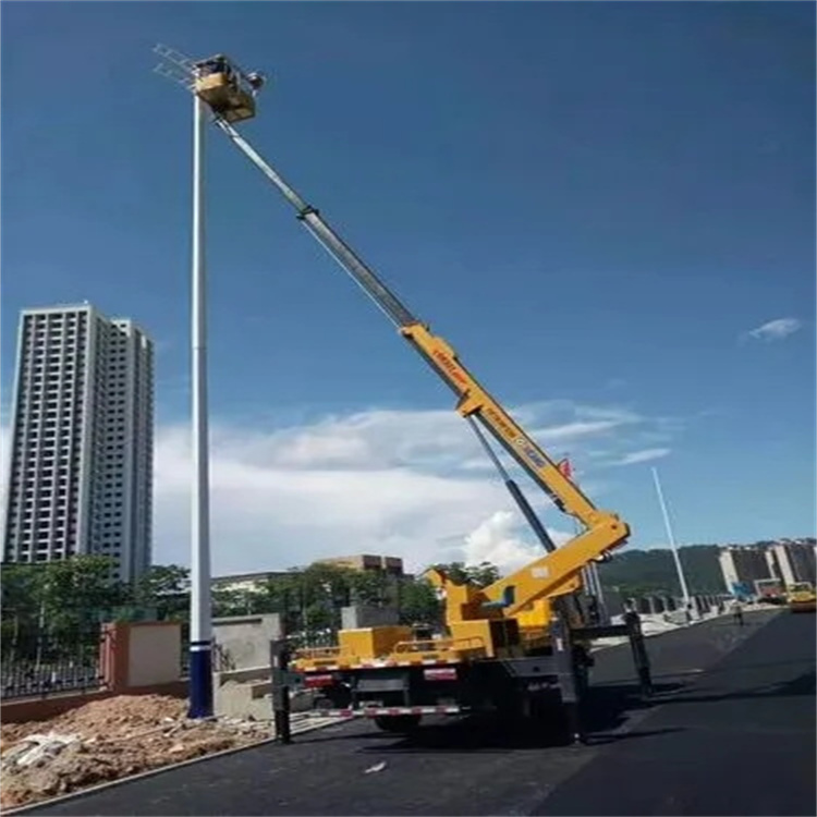 三都维修路灯的曲臂升降车出租